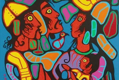 Native art by Norval Morrisseau