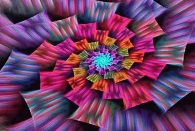 Colored fractal
