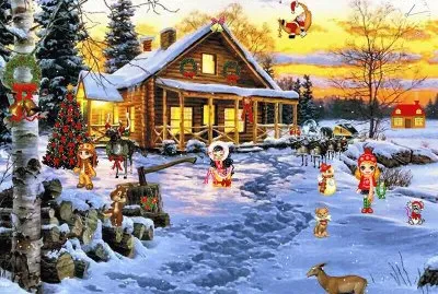 christmas jigsaw puzzle