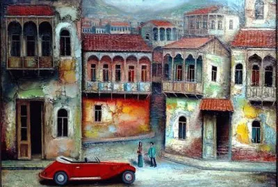Old Romenian Street by David Martiashvili
