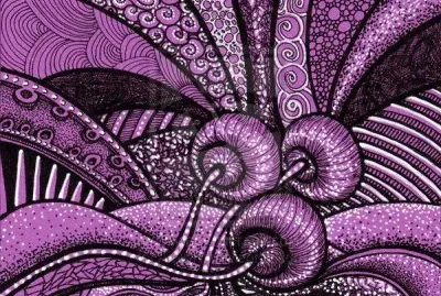 Purple art