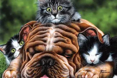 The Baby sitter jigsaw puzzle