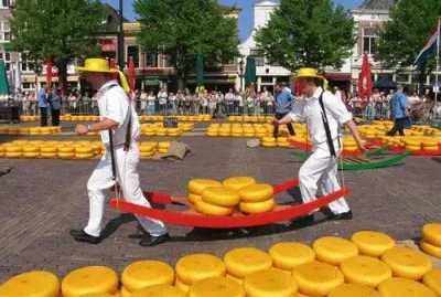 Cheese Market Alkmaar the Netherlands jigsaw puzzle