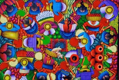 Maya Indians art Guatemala jigsaw puzzle