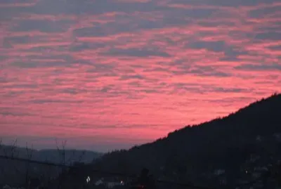 coucher de soleil