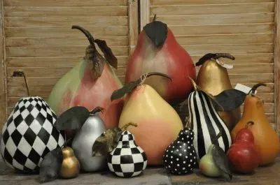 Pear Black   White jigsaw puzzle