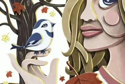 Siberian art by Amit Eshel jigsaw puzzle