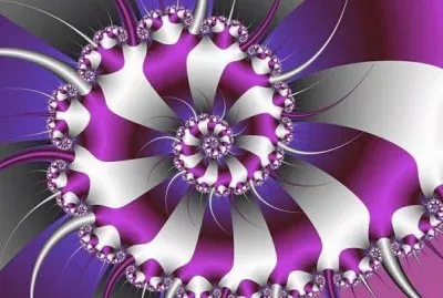 Purple fractal