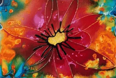 Floral art jigsaw puzzle