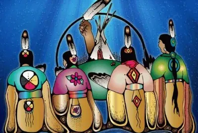 Native Indian art
