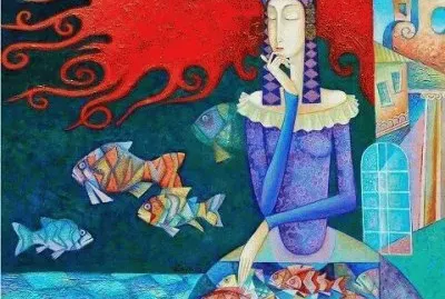 Fishwife jigsaw puzzle