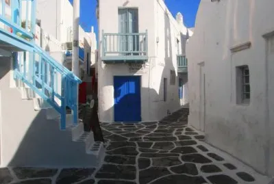 Calles en Grecia jigsaw puzzle