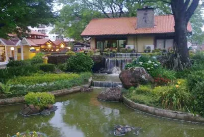 Fonte  centro de Gramado - RS