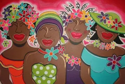 Four Ladies by Danaman Dushi