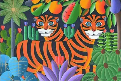 Tiger Twins by Pierre Maxo