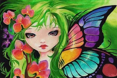 Tropical Fairy Flower