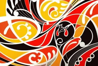 Ataahua Tike by Shane Hansen  Maori art