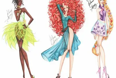 Tiana Merida Rapunzel