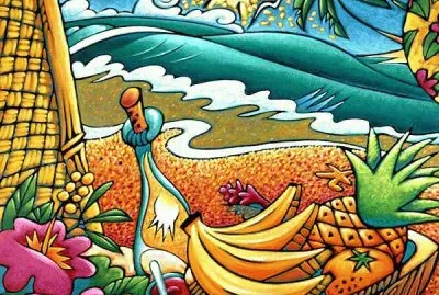 At the Beach by Roger Chandler