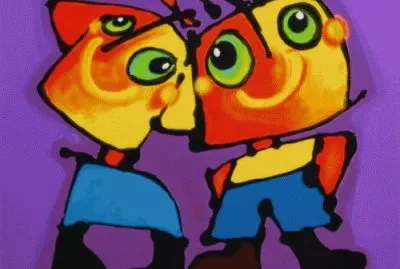 Brother and Sister by Ad Verstijnen