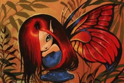 Little Girl in the Forest