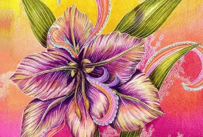 The Paisley Amaryllis