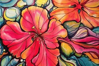 פאזל של Hibiscus Flowers