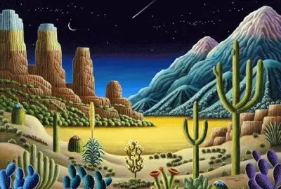 Arizona Desert by Andy Russell