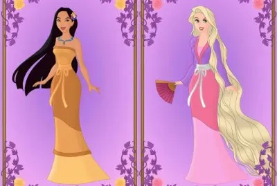 Pocahontas Rapunzel