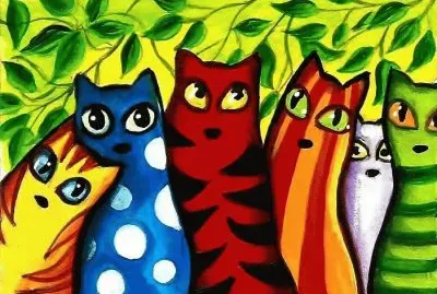 Bright Cats by Ani Taware