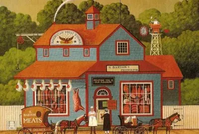 The Butcher by Charles Wysocki