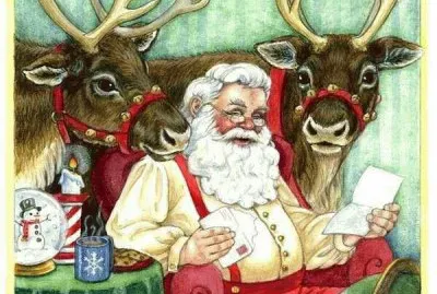 Santa and Crew jigsaw puzzle