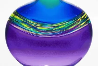 Purple and Blue Vase