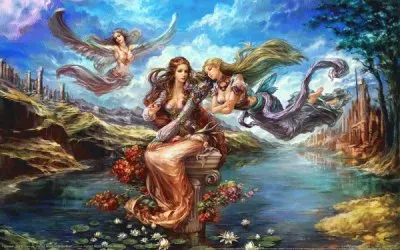 Mujers con alas jigsaw puzzle