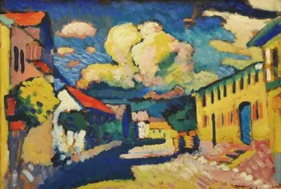 פאזל של Kandinsky. 16  diciembre 1866-13 diciembre 1944
