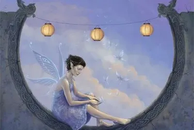 Hada en la cornisa jigsaw puzzle