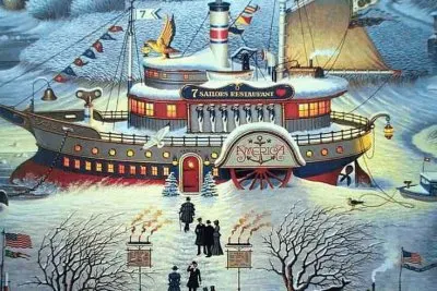 Winter Cruise by Charles Wysocki