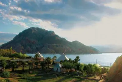 Lago Ullum. San Juan. Argentina