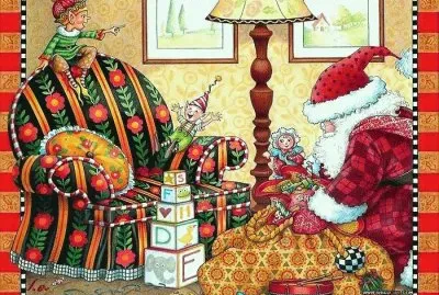 papai noel jigsaw puzzle