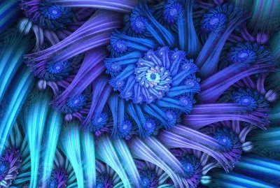 Blue Velver Fractal