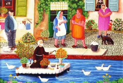 Sailing Pastor by Giovani Paolo Rossi