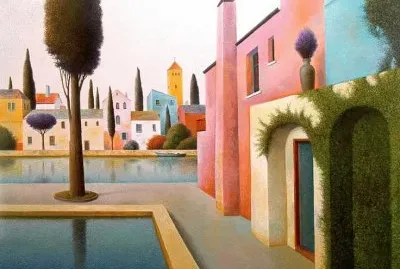 View on the Village by Evgini Goediets