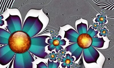 Blooming the Gradient jigsaw puzzle