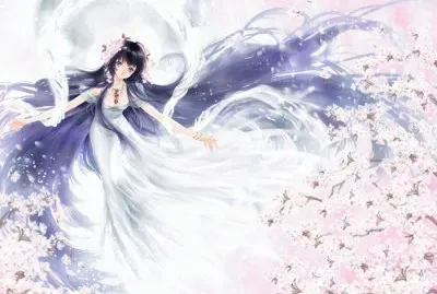 The Celestial Maiden of the Cherry Tree jigsaw puzzle