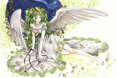 The Green Angel jigsaw puzzle