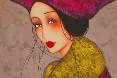 Pretty Lady jigsaw puzzle