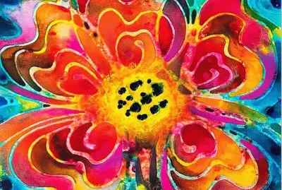 פאזל של Flor de colores