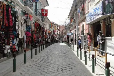 Calle de Las Brujas, La paz, Bolivia