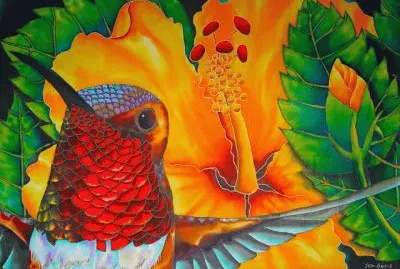 Colored Bird jigsaw puzzle