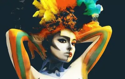 mujer color jigsaw puzzle